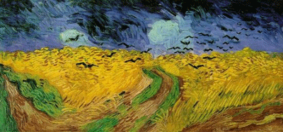 Van Gogh - Campo di grano con corvi